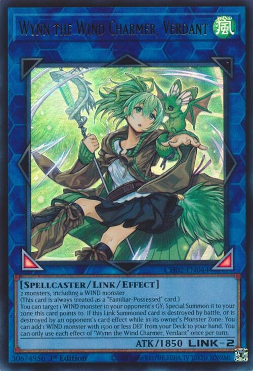 Image for Wynn the Wind Charmer, Verdant (CH02-EN044) (CH02) - YuGiOh