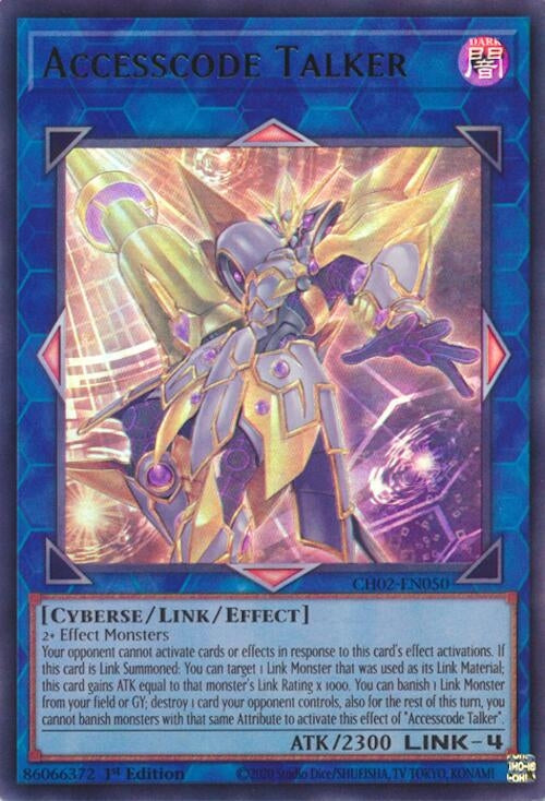 Image for Accesscode Talker (CH02-EN050) (CH02) - YuGiOh