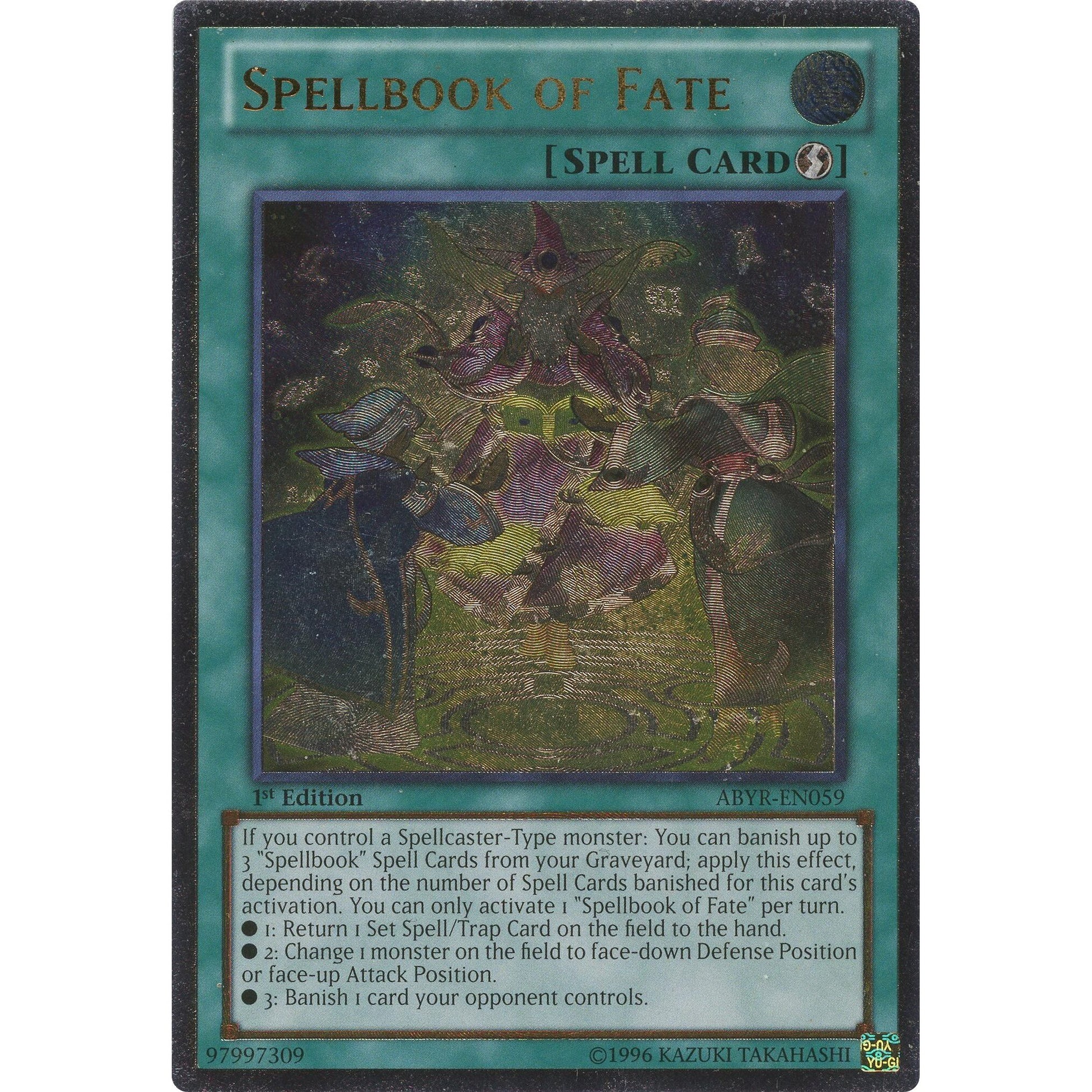Image for Spellbook of Fate (UTR) (ABYR-EN059) (ABYR) - YuGiOh
