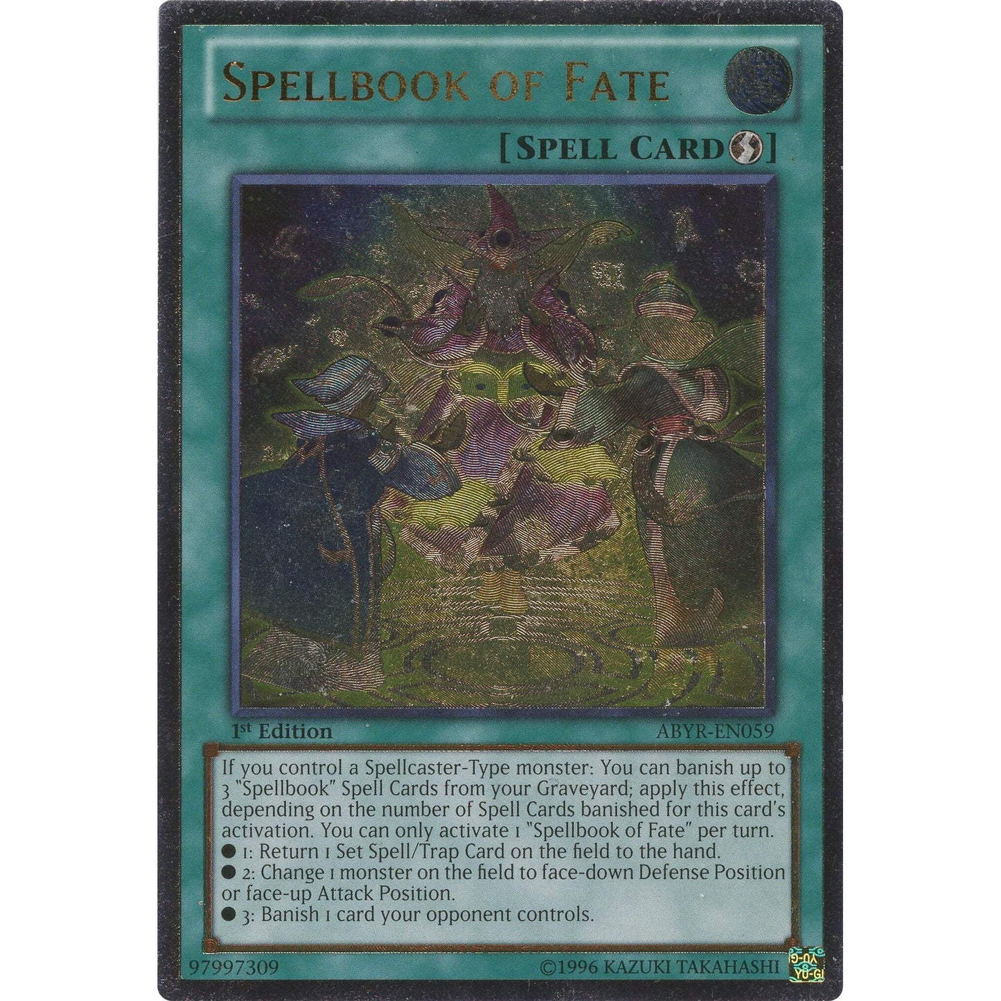 Image for Spellbook of Fate (UTR) (ABYR-EN059) (ABYR) - YuGiOh