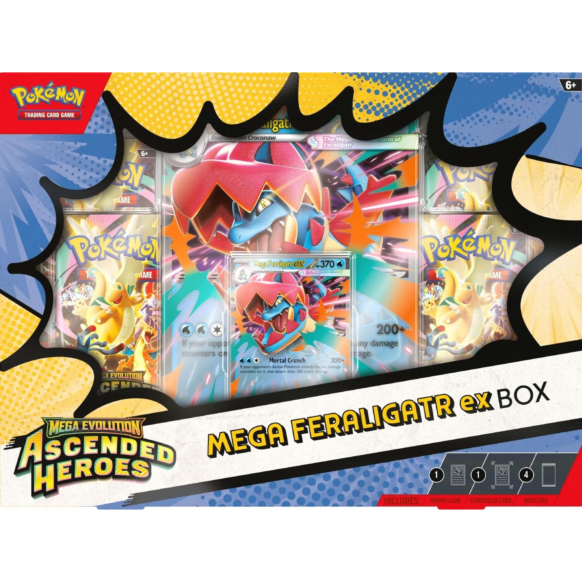 Image for Ascended Heroes Mega Feraligatr ex Box - Pokemon