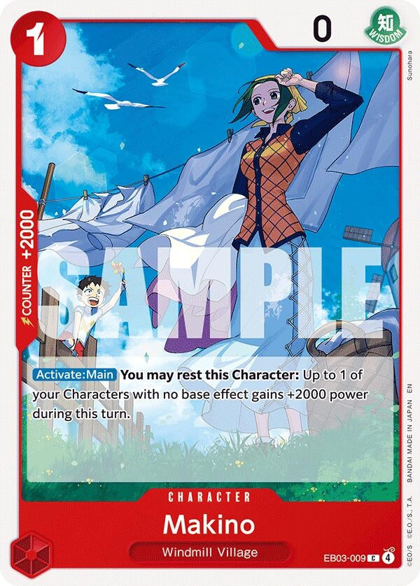 Image for Makino (EB03-009) (EB-03) - One Piece Card Game