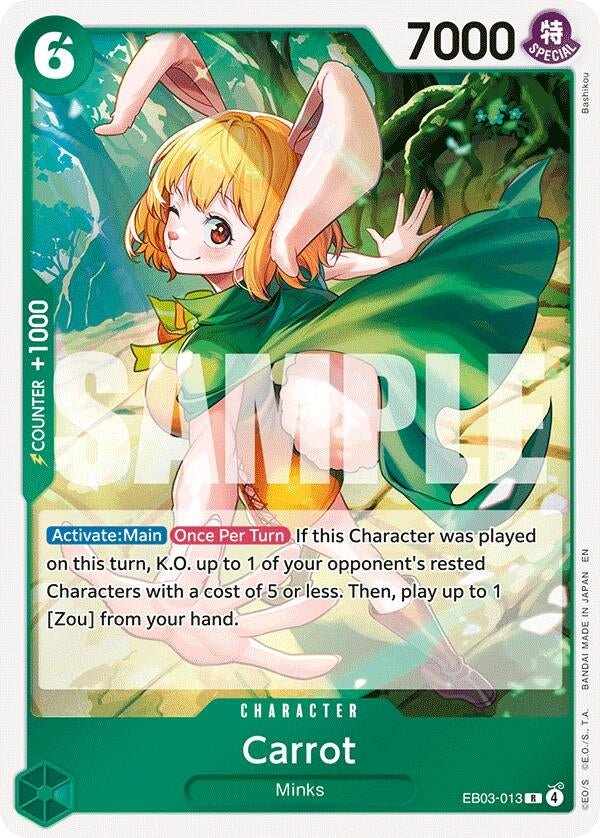 Image for Carrot (EB03-013) (EB-03) - One Piece Card Game