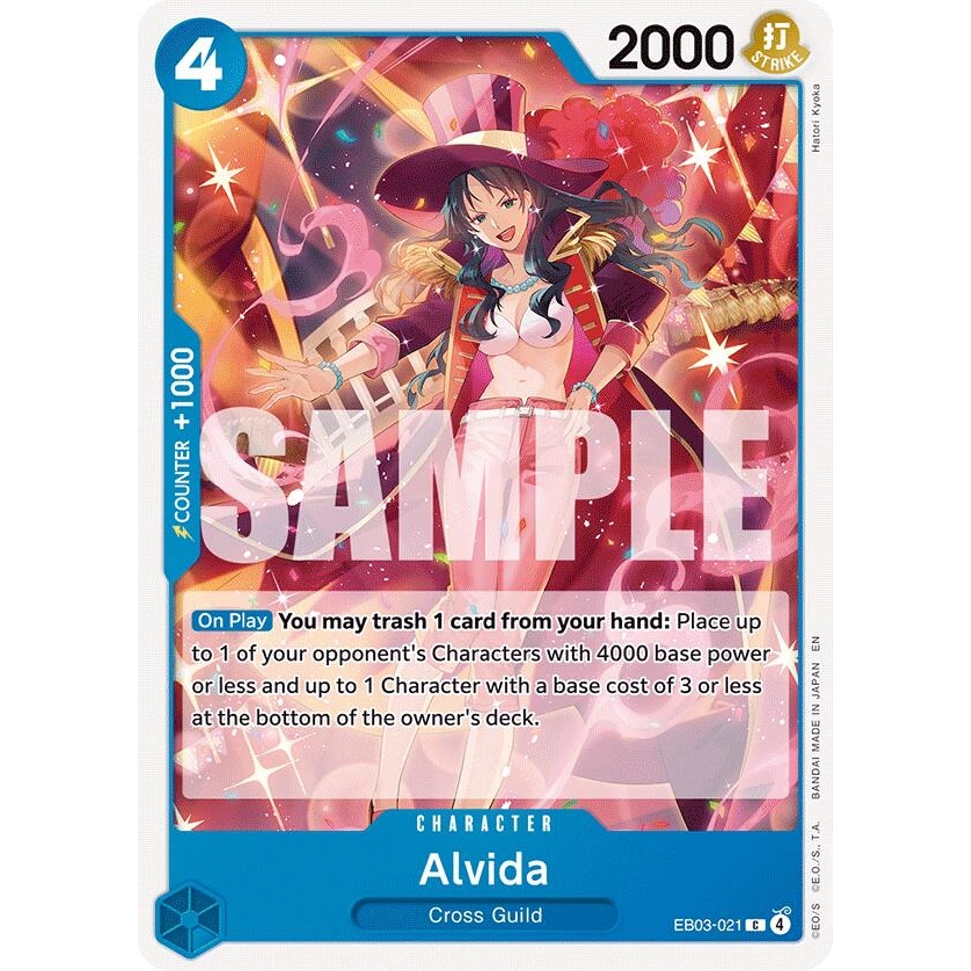 Image for Alvida (EB03-021) (EB-03) - One Piece Card Game