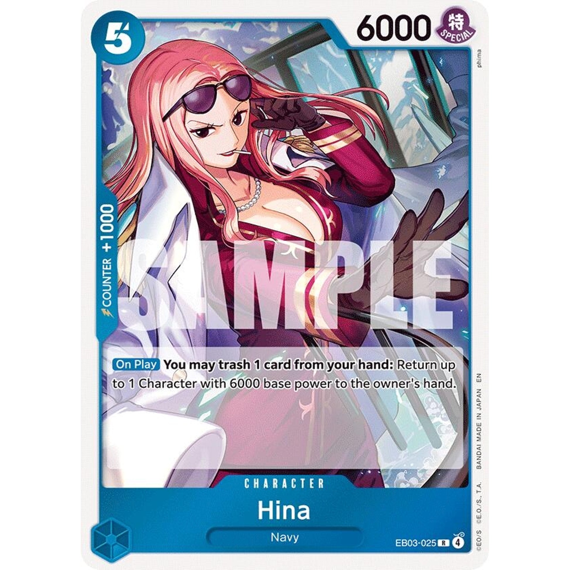 Image for Hina (EB03-025) (EB-03) - One Piece Card Game