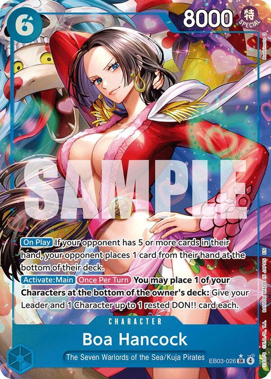 Image for Boa Hancock (Alternate Art) (EB03-026) (EB-03) - One Piece Card Game