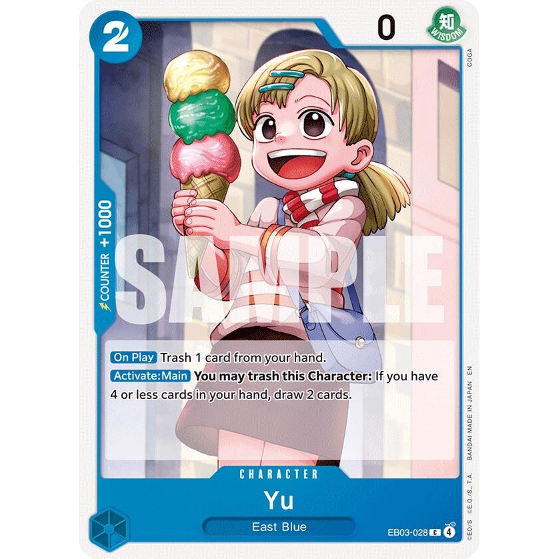 Image for Yu (EB03-028) (EB-03) - One Piece Card Game