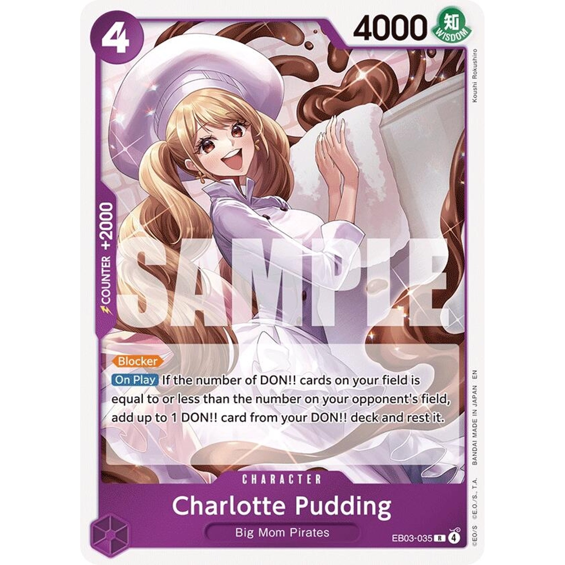 Image for Charlotte Pudding (EB03-035) (EB-03) - One Piece Card Game