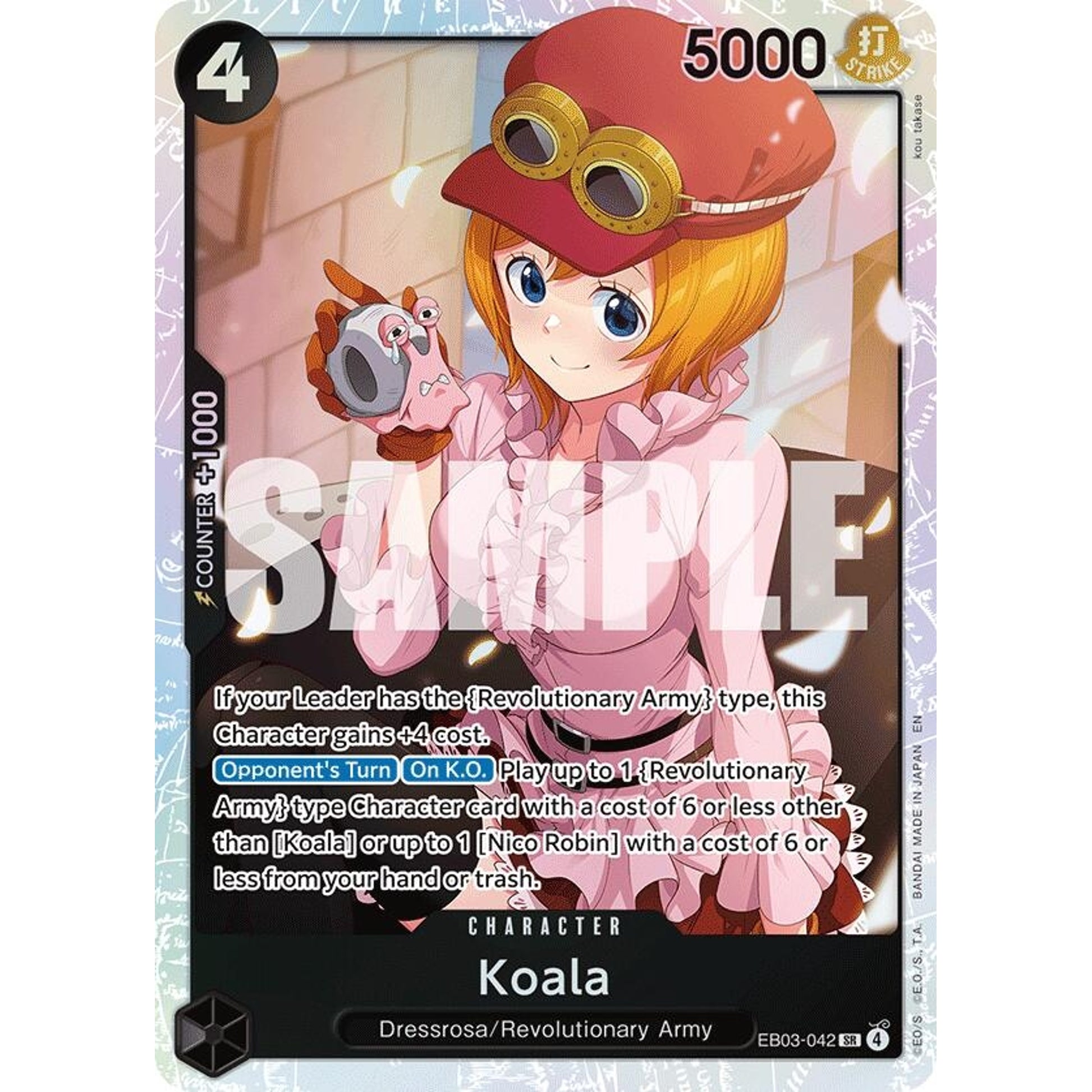 Image for Koala (EB03-042) (EB-03) - One Piece Card Game