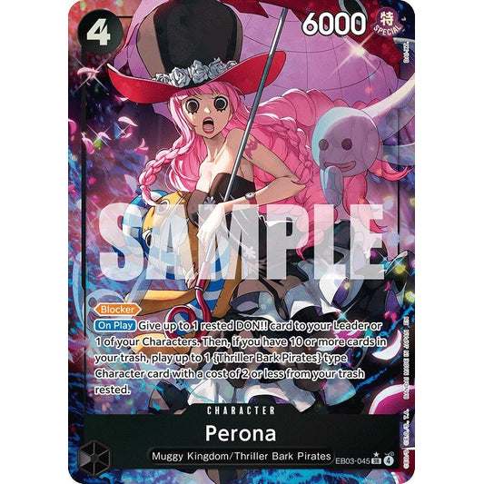 Image for Perona (Alternate Art) (EB03-045) (EB-03) - One Piece Card Game