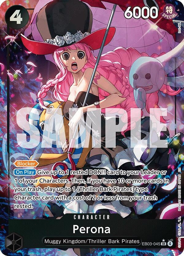 Image for Perona (Alternate Art) (EB03-045) (EB-03) - One Piece Card Game
