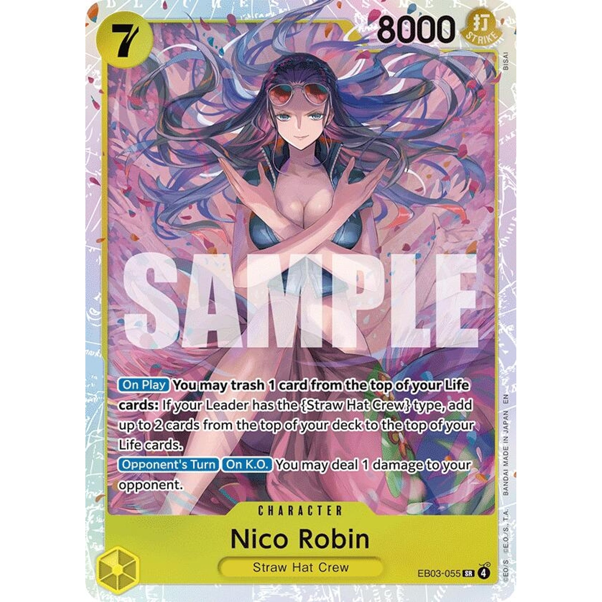 Image for Nico Robin (055) (EB03-055) (EB-03) - One Piece Card Game