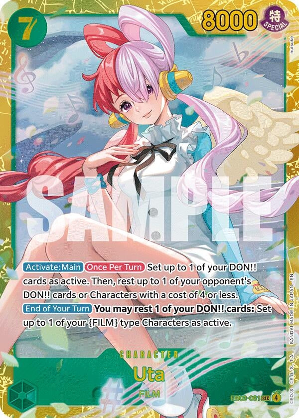Image for Uta (061) (EB03-061) (EB-03) - One Piece Card Game