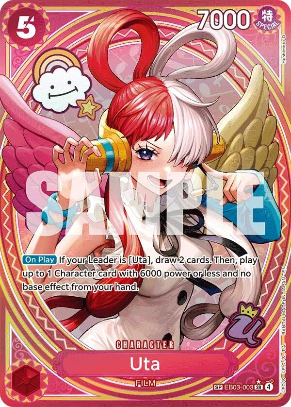 Image for Uta - 003 (SP) (EB03-003) (EB-03) - One Piece Card Game
