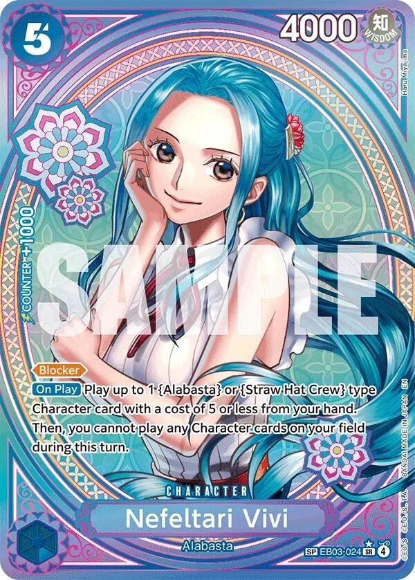 Image for Nefeltari Vivi - 024 (SP) (EB03-024) (EB-03) - One Piece Card Game