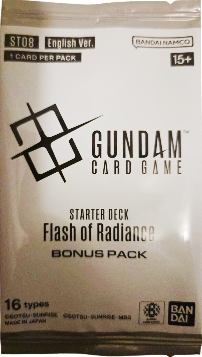 Image for Starter Deck: Flash of Radiance Bonus Pack - Gundam Card Game