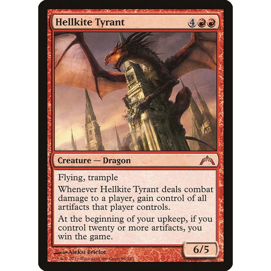 Image for Hellkite Tyrant (94) (GTC) - Magic: The Gathering