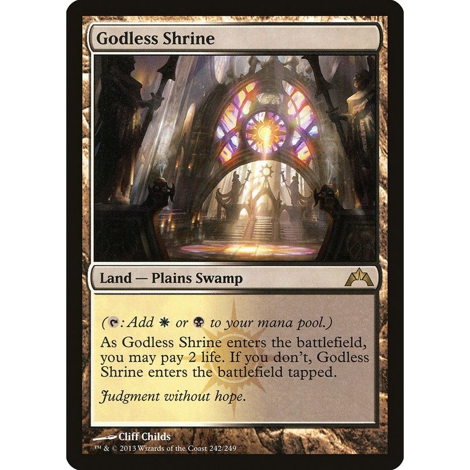 Image for Godless Shrine (242) (GTC) - Magic: The Gathering