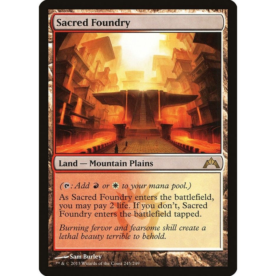 Image for Sacred Foundry (245) (GTC) - Magic: The Gathering