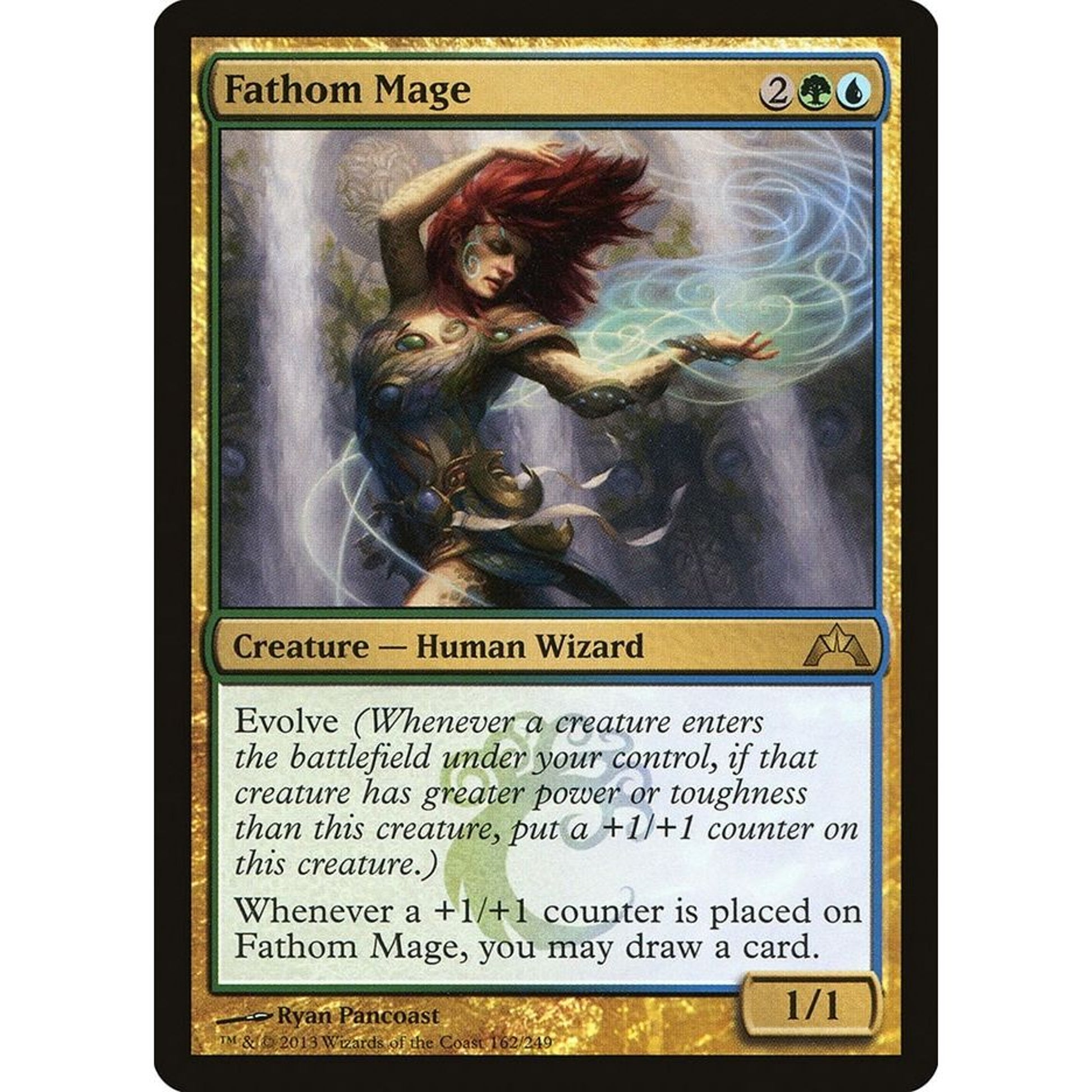 Image for Fathom Mage (162) (GTC) - Magic: The Gathering