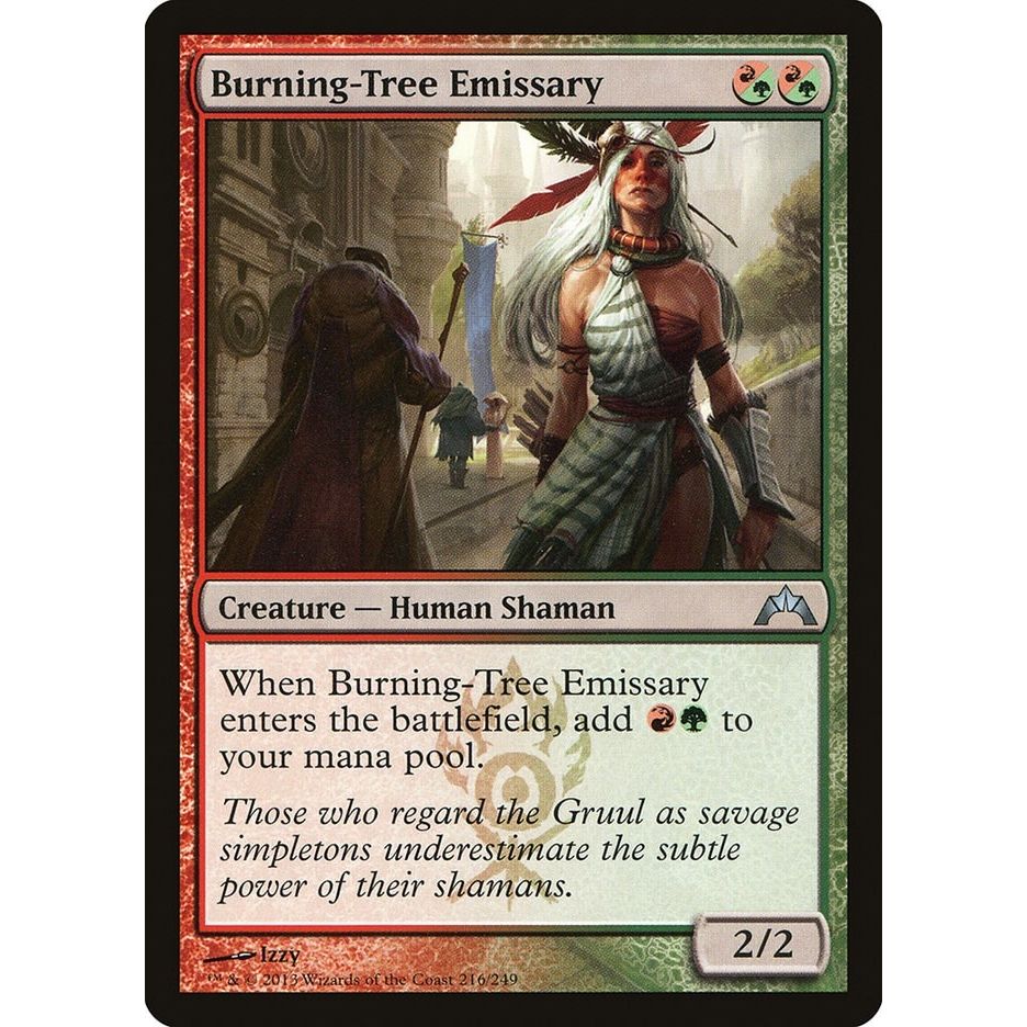 Image for Burning-Tree Emissary (216) (GTC) - Magic: The Gathering