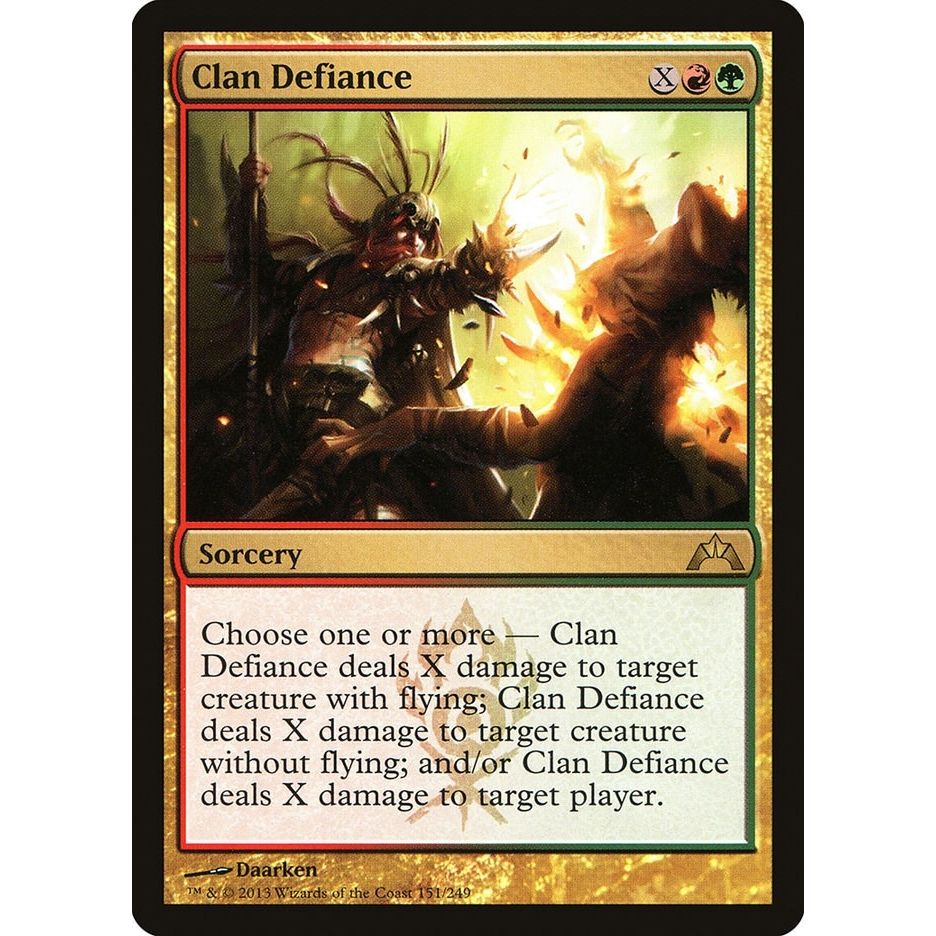 Image for Clan Defiance (151) (GTC) - Magic: The Gathering