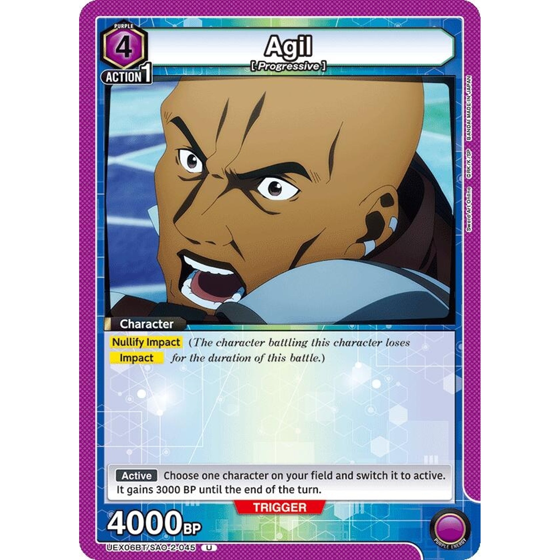 Image for Agil (045) (UEX06BT/SAO-2-045) (UEX06BT) - Union Arena