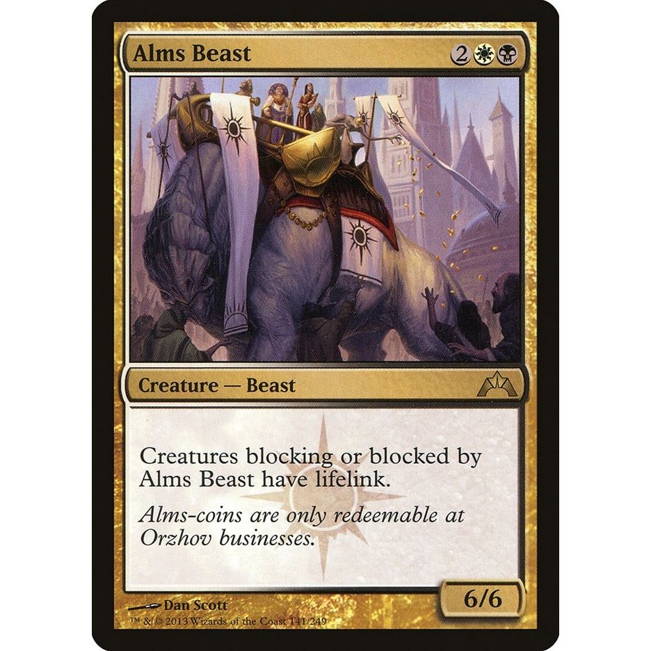 Image for Alms Beast (141) (GTC) - Magic: The Gathering