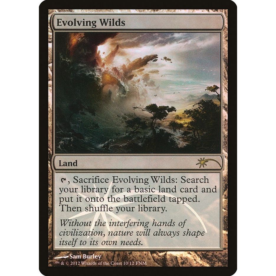 Image for Evolving Wilds (10) (FNM) - Magic: The Gathering