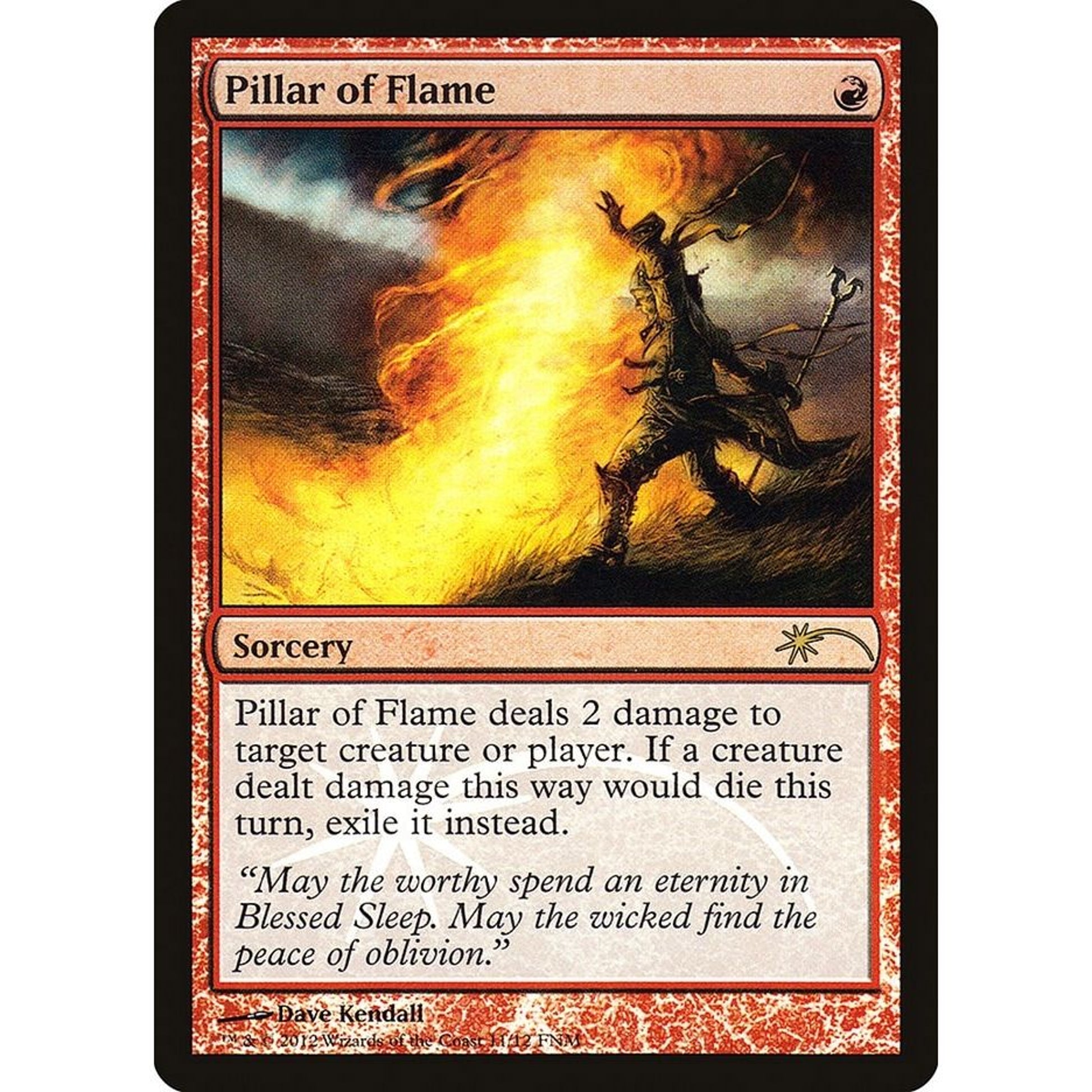 Image for Pillar of Flame (11) (FNM) - Magic: The Gathering