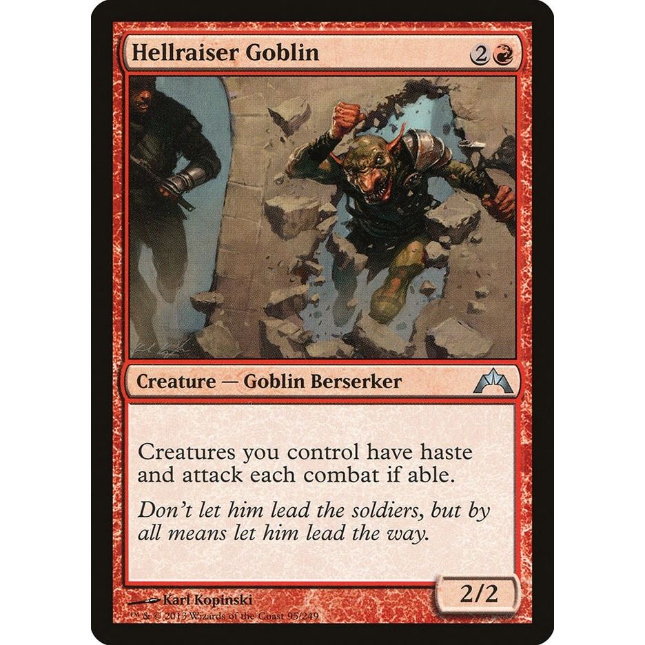 Image for Hellraiser Goblin (95) (GTC) - Magic: The Gathering