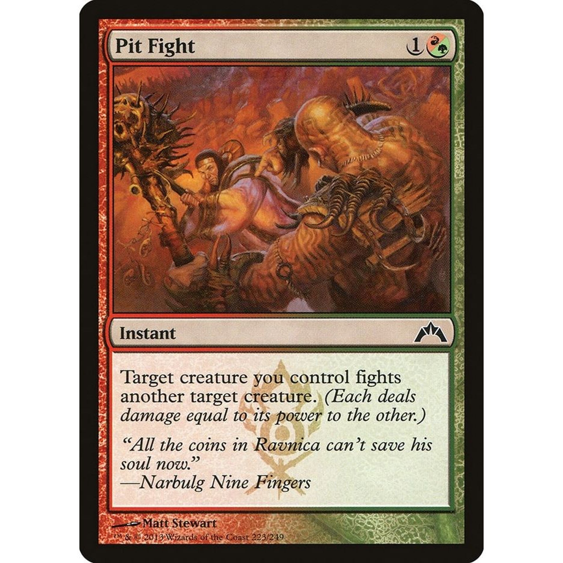 Image for Pit Fight (223) (GTC) - Magic: The Gathering