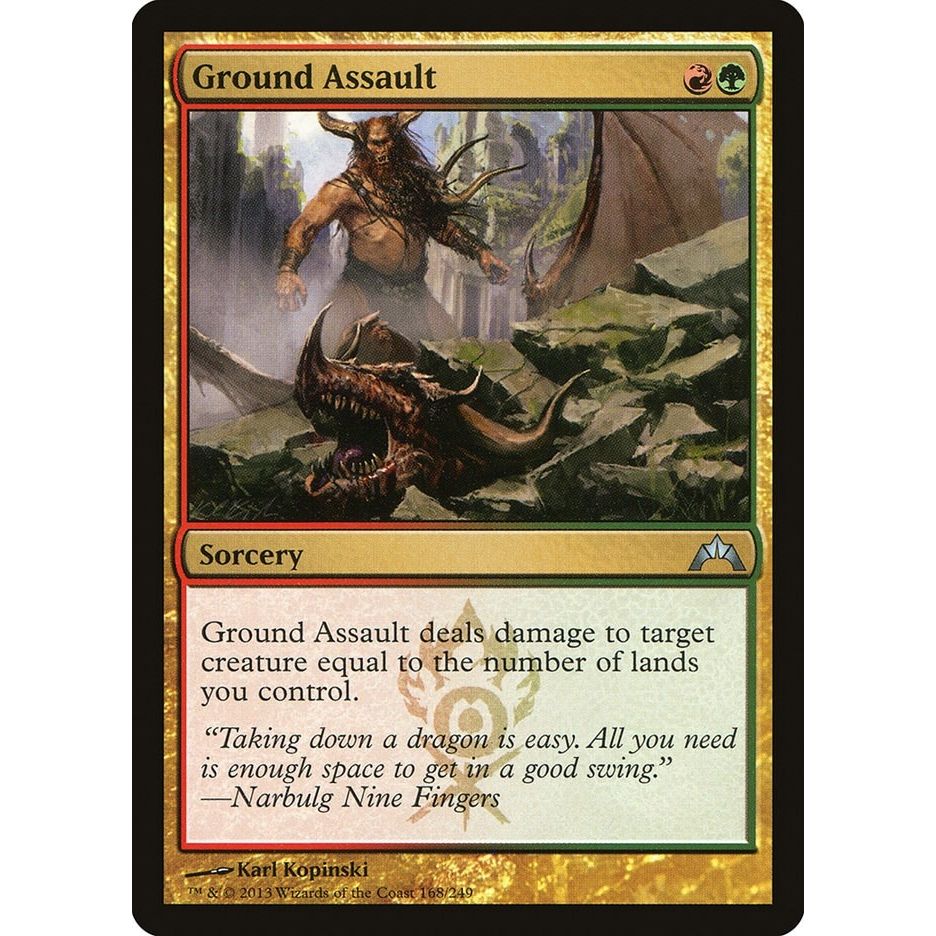 Image for Ground Assault (168) (GTC) - Magic: The Gathering