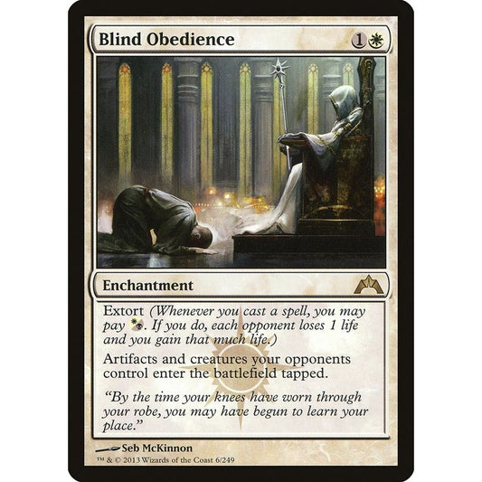 Image for Blind Obedience (6) (GTC) - Magic: The Gathering