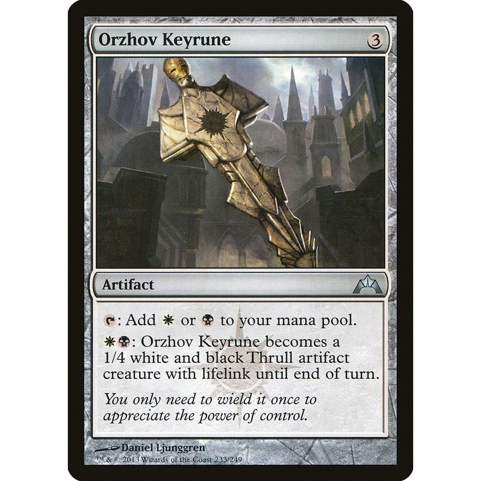 Image for Orzhov Keyrune (233) (GTC) - Magic: The Gathering