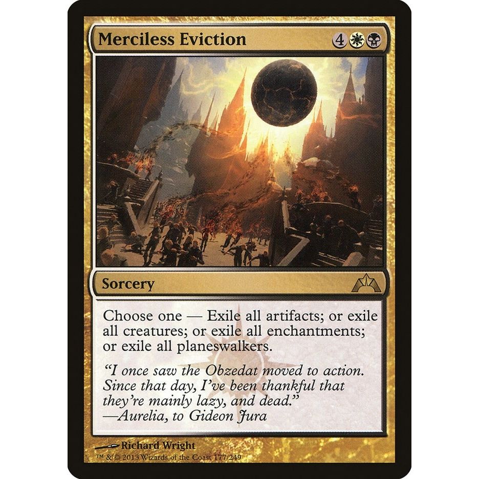 Image for Merciless Eviction (177) (GTC) - Magic: The Gathering