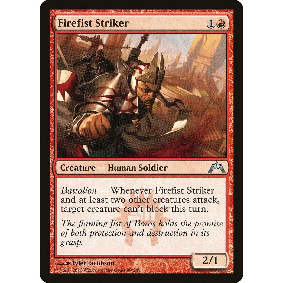 Image for Firefist Striker (90) (GTC) - Magic: The Gathering