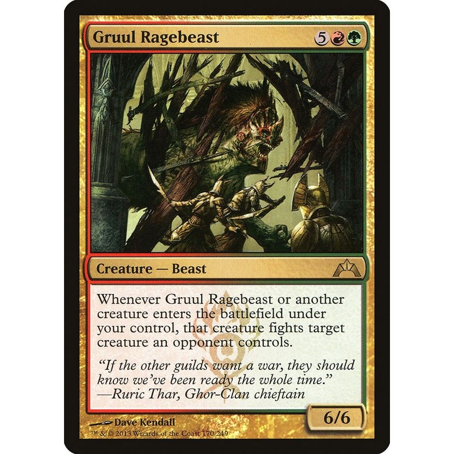 Image for Gruul Ragebeast (170) (GTC) - Magic: The Gathering