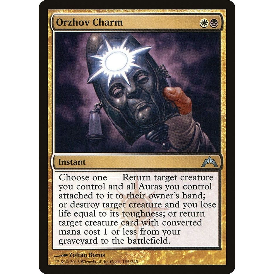 Image for Orzhov Charm (185) (GTC) - Magic: The Gathering
