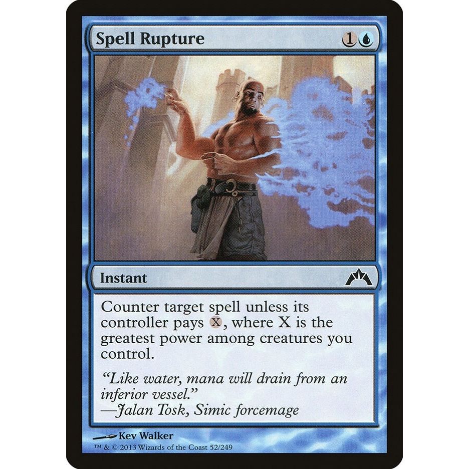 Image for Spell Rupture (52) (GTC) - Magic: The Gathering