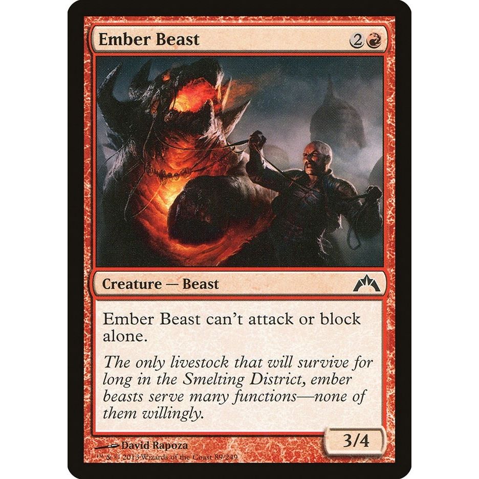 Image for Ember Beast (89) (GTC) - Magic: The Gathering