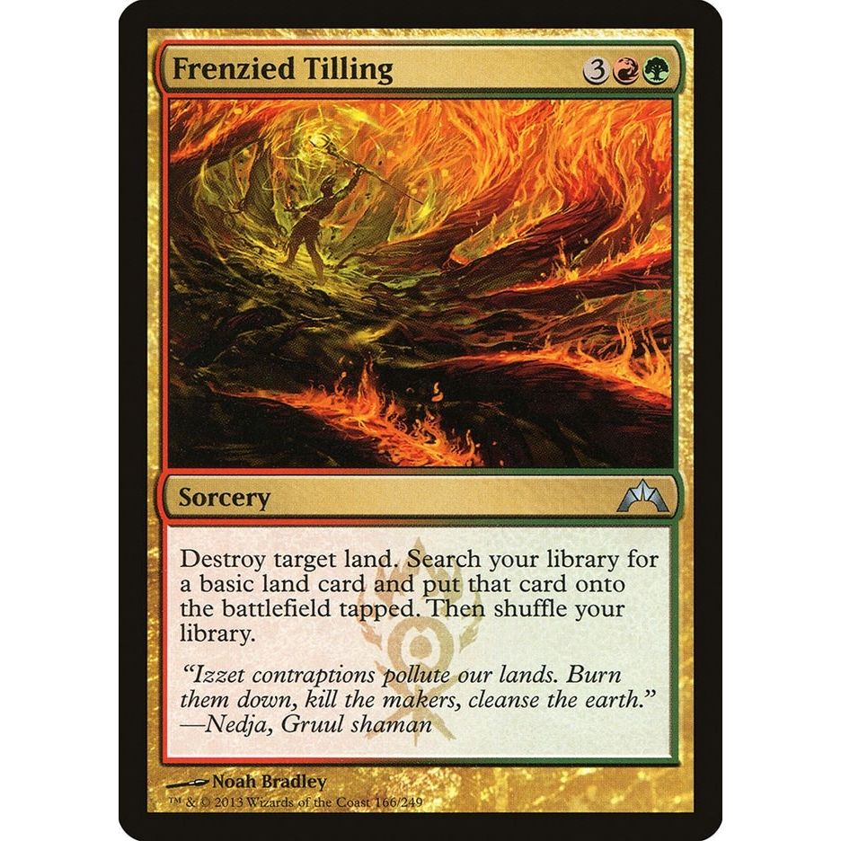 Image for Frenzied Tilling (166) (GTC) - Magic: The Gathering