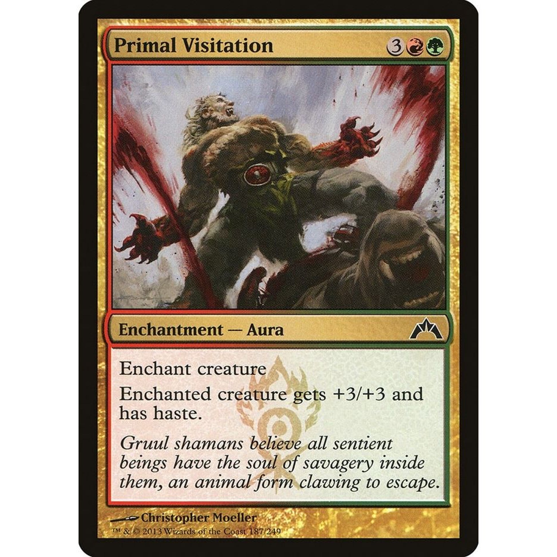 Image for Primal Visitation (187) (GTC) - Magic: The Gathering