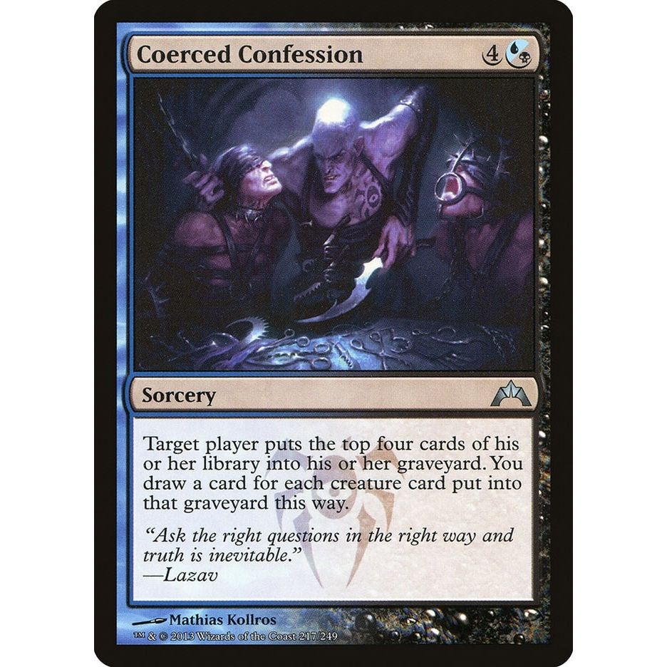 Image for Coerced Confession (217) (GTC) - Magic: The Gathering