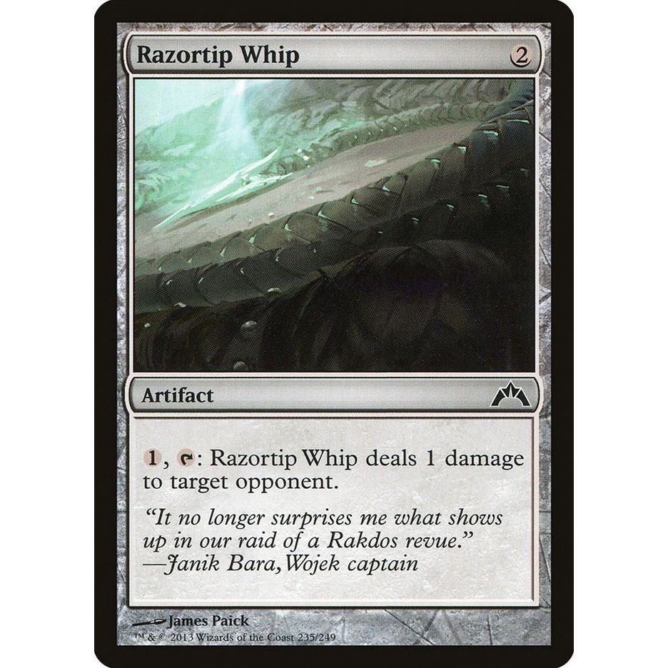 Image for Razortip Whip (235) (GTC) - Magic: The Gathering