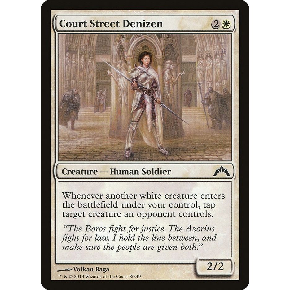 Image for Court Street Denizen (8) (GTC) - Magic: The Gathering