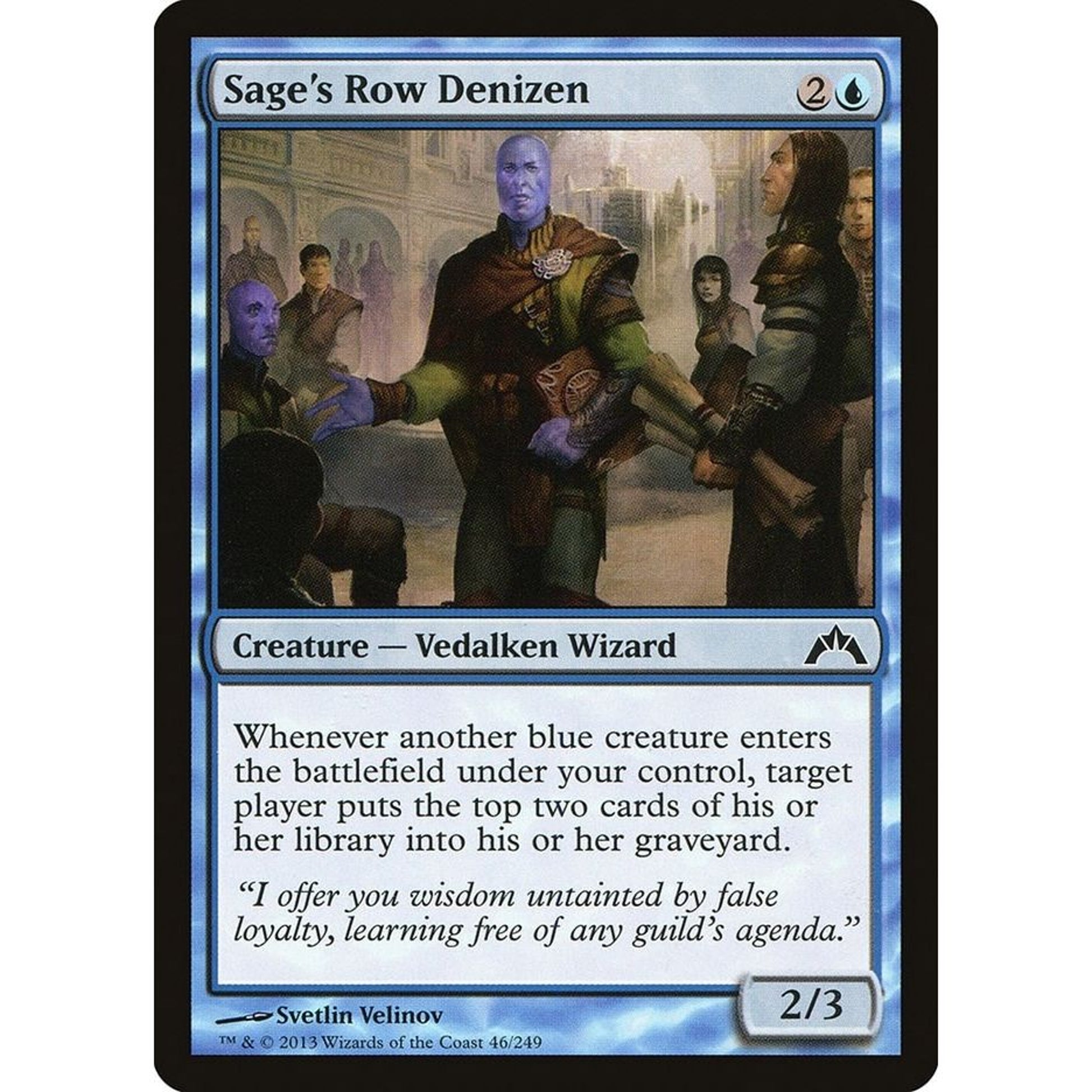 Image for Sage's Row Denizen (46) (GTC) - Magic: The Gathering