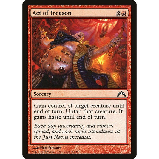 Image for Act of Treason (85) (GTC) - Magic: The Gathering