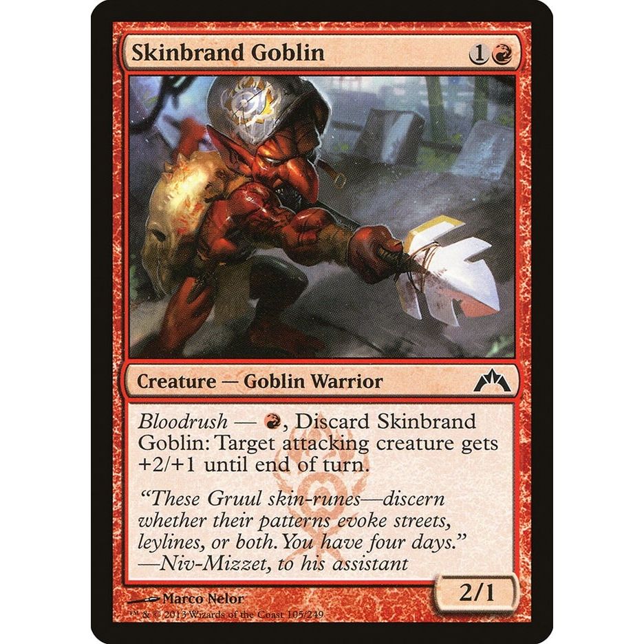 Image for Skinbrand Goblin (105) (GTC) - Magic: The Gathering