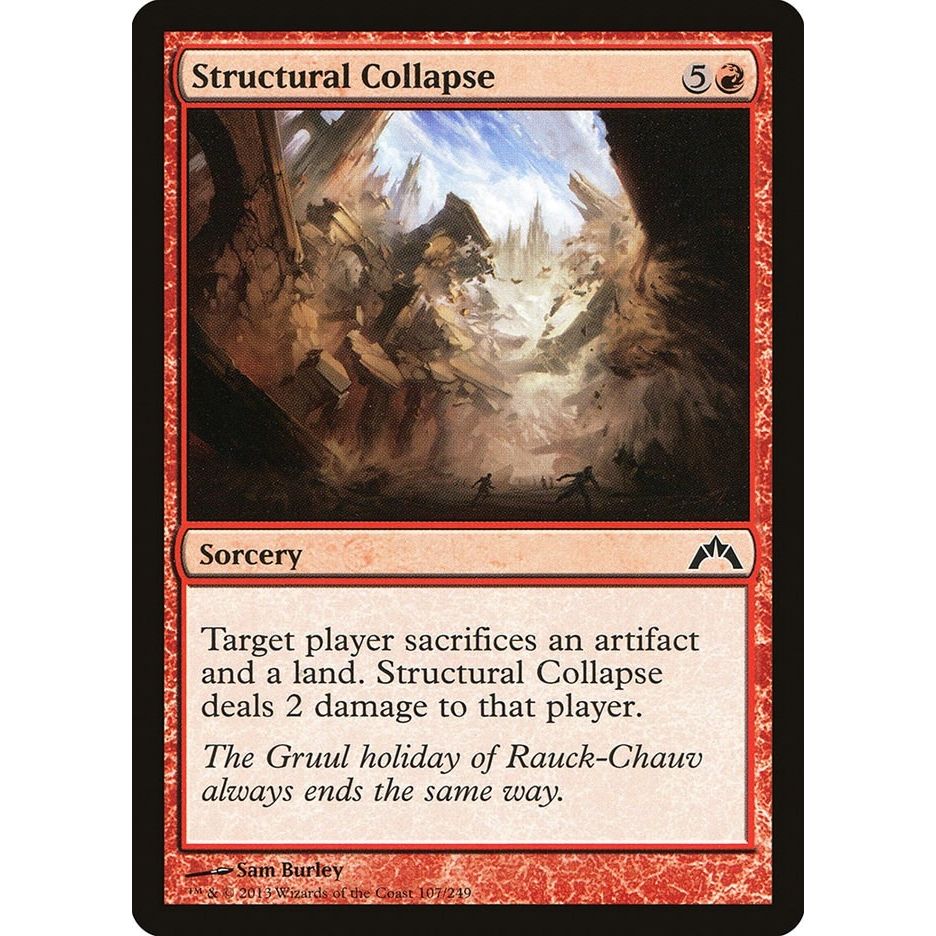 Image for Structural Collapse (107) (GTC) - Magic: The Gathering